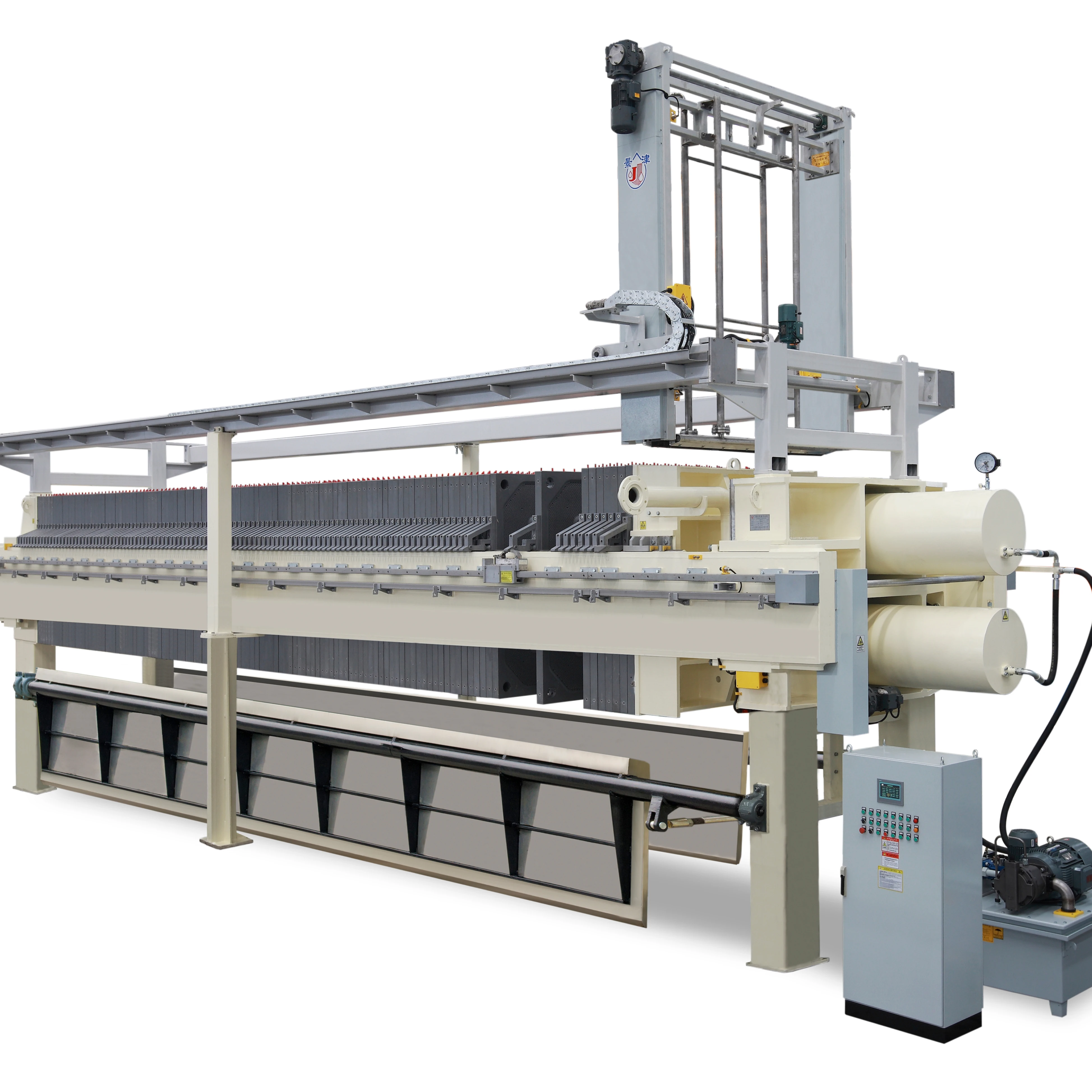 
 Полностью автоматическая камера и мембранный фильтрующий пресс  