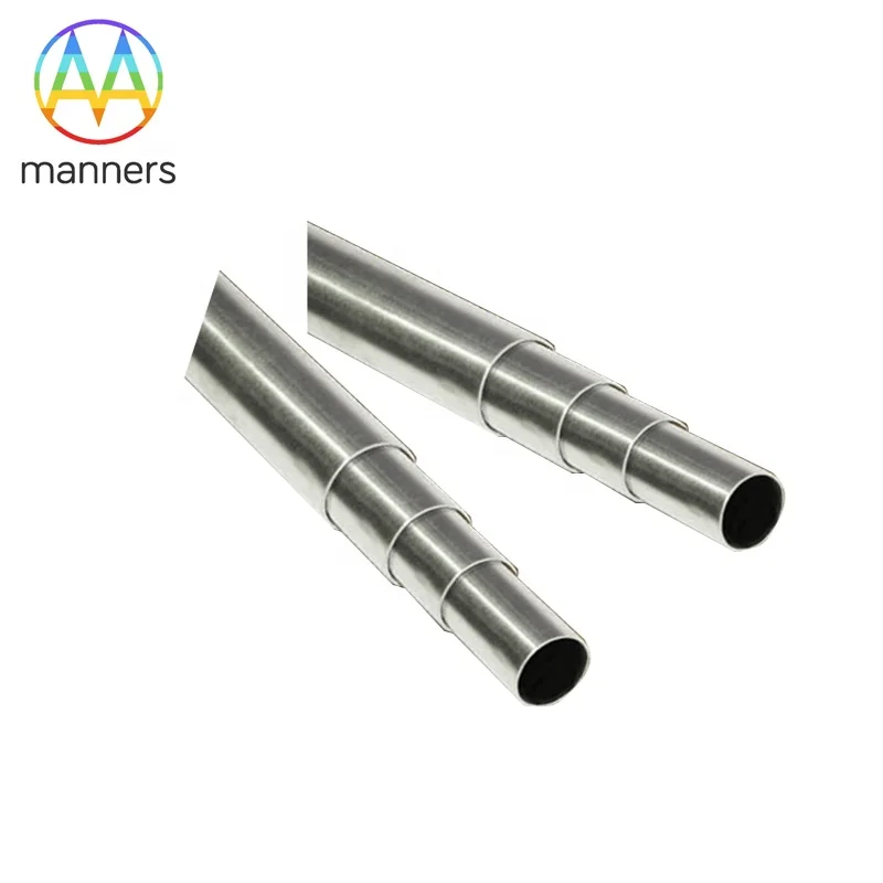 Custom stainless steel telescoping tubing round oval square tube