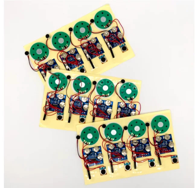 Hot Selling Music Audio IC Chip Recording Module Device Chip Recordable Sound Module for Greeting Cards