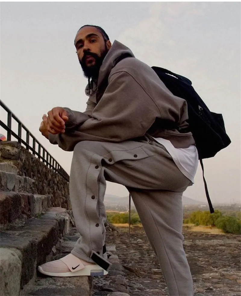 Мужские брюки, Новинка весна-осень 2021, мужские свободные спортивные брюки с пряжкой, спортивные штаны для бега