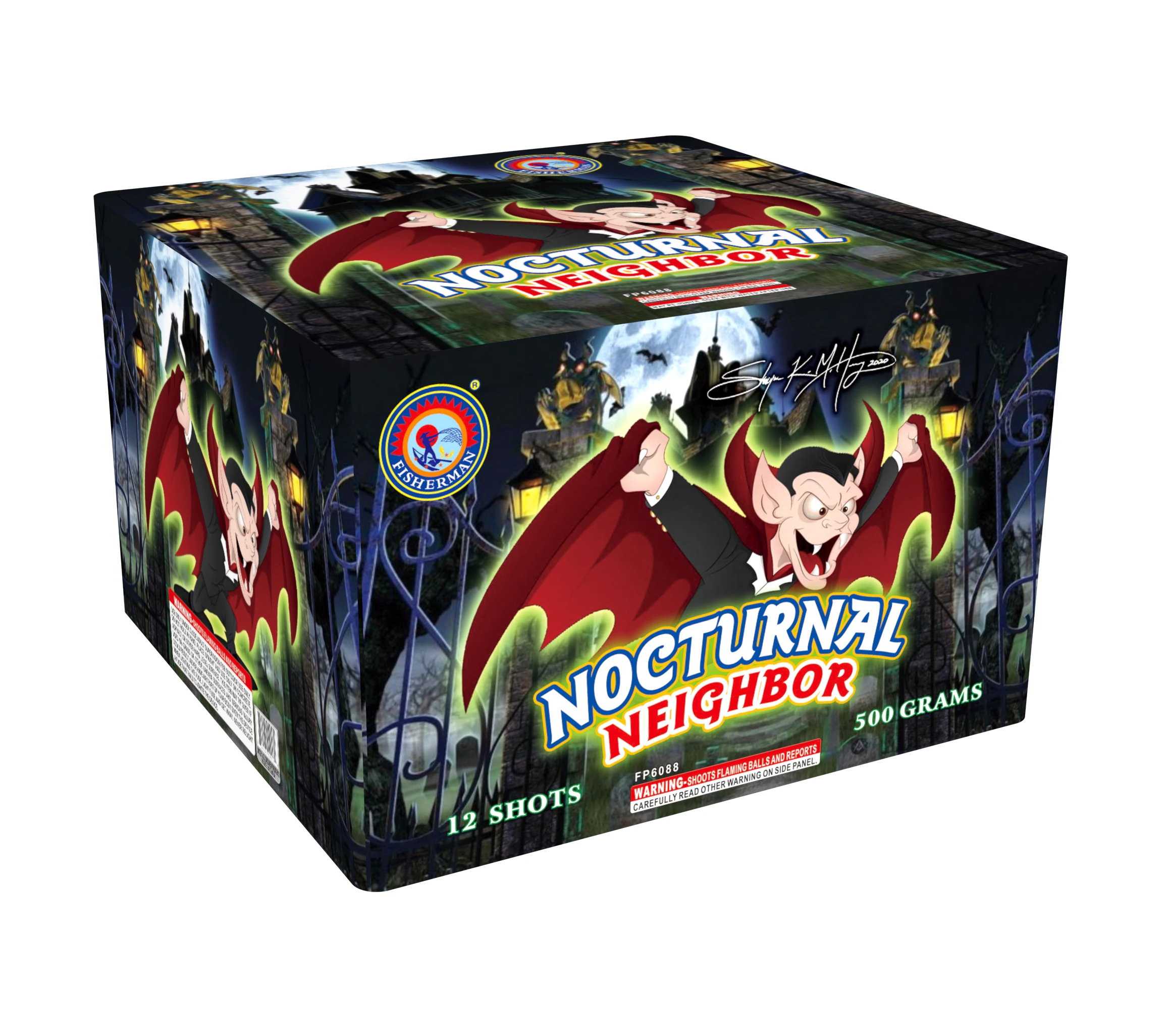 
1.5 inch 12 shots 500g cake fireworks for wholesale 