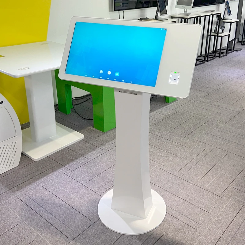 21.5 Inch touch kiosks with QR Code