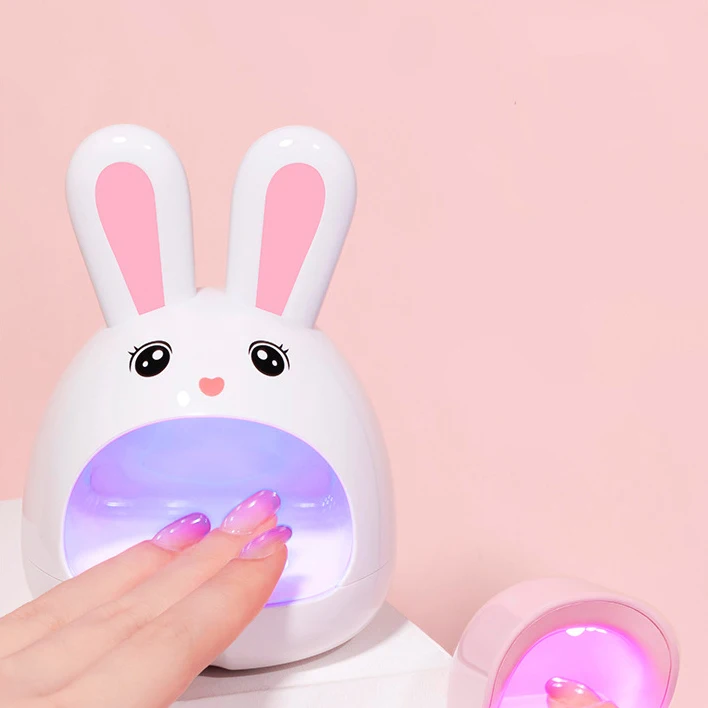 BIN 24W Portable Cute-design Dryer Nail Tips Gel UV Led Lamp Nail Mini Lampe