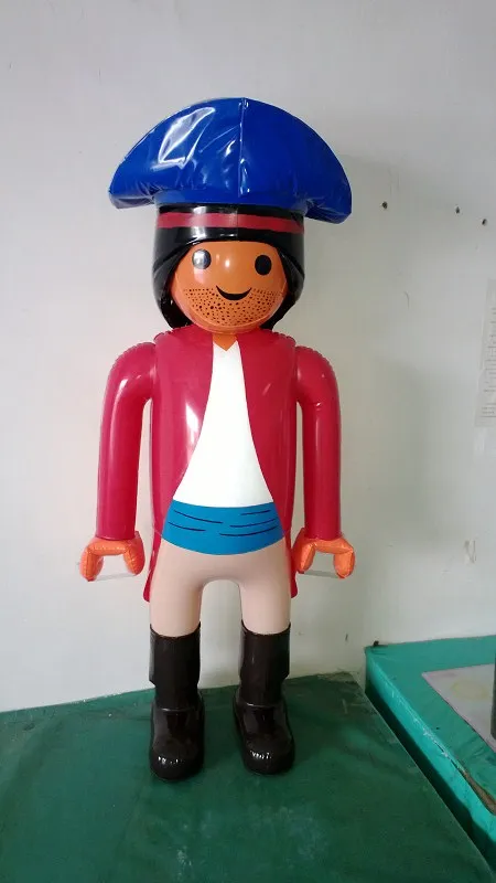 Air tight inflatable brand mini character factory sale, advertising  inflatable doll seat models  advertising replicate building