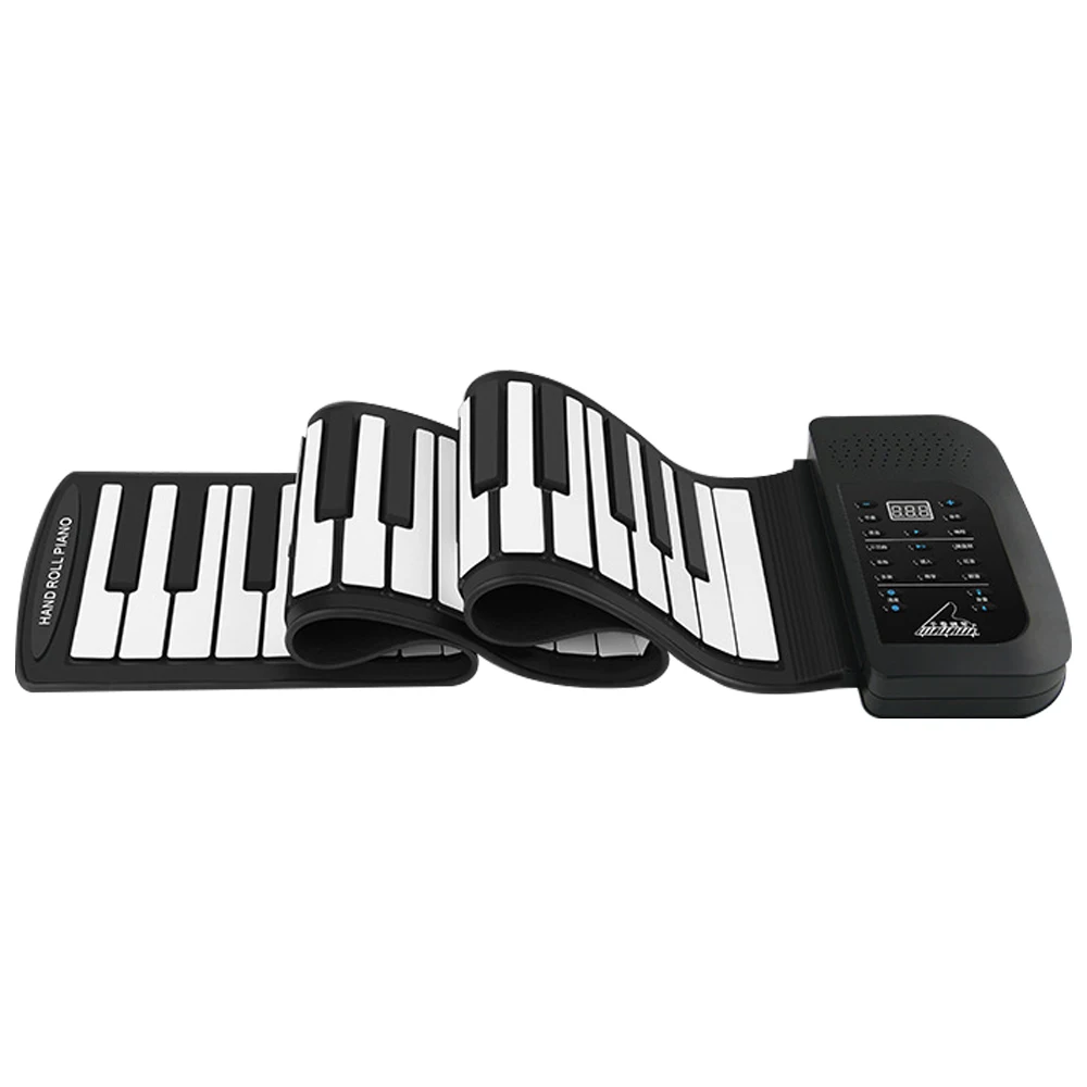 61-key Hand Roll Piano, Portable Hand Roll Keyboard