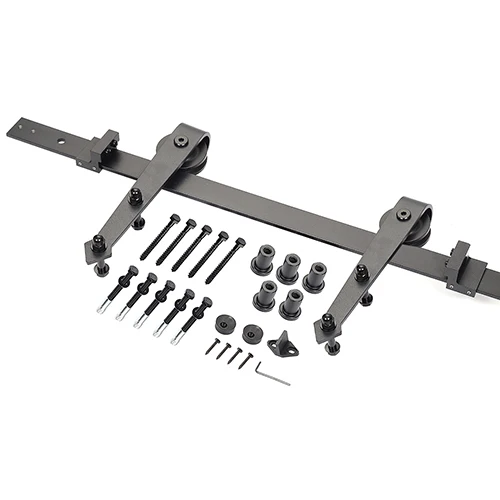 Sliding door accessories barn door hardware sliding for furniture hardware kit