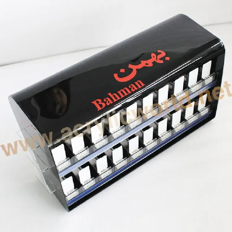 cigarette display Acrylic led Cigarette Display Stand/cigarette display unit