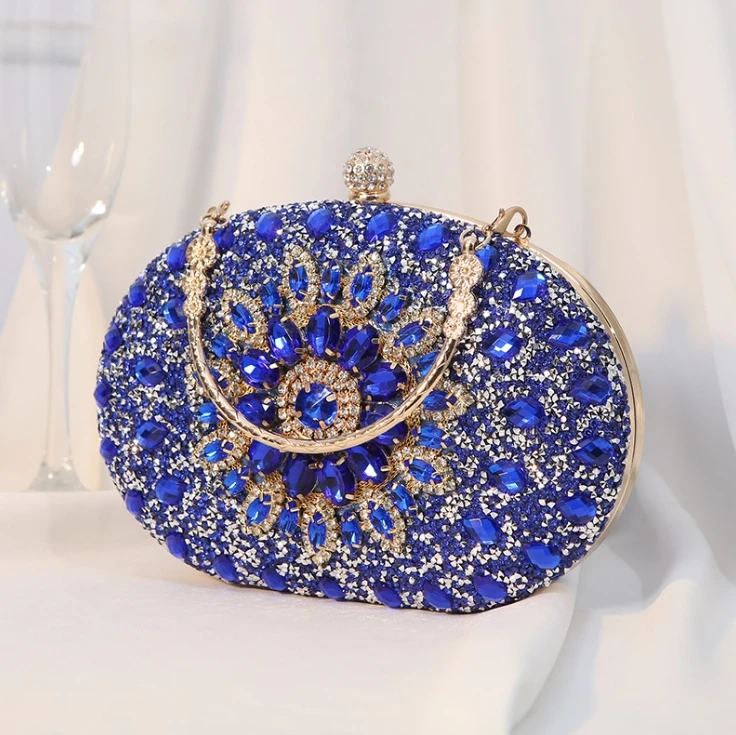 wholesale high quality wedding purse diamond crystal rhinestone evening bag women clutch bag evening bags