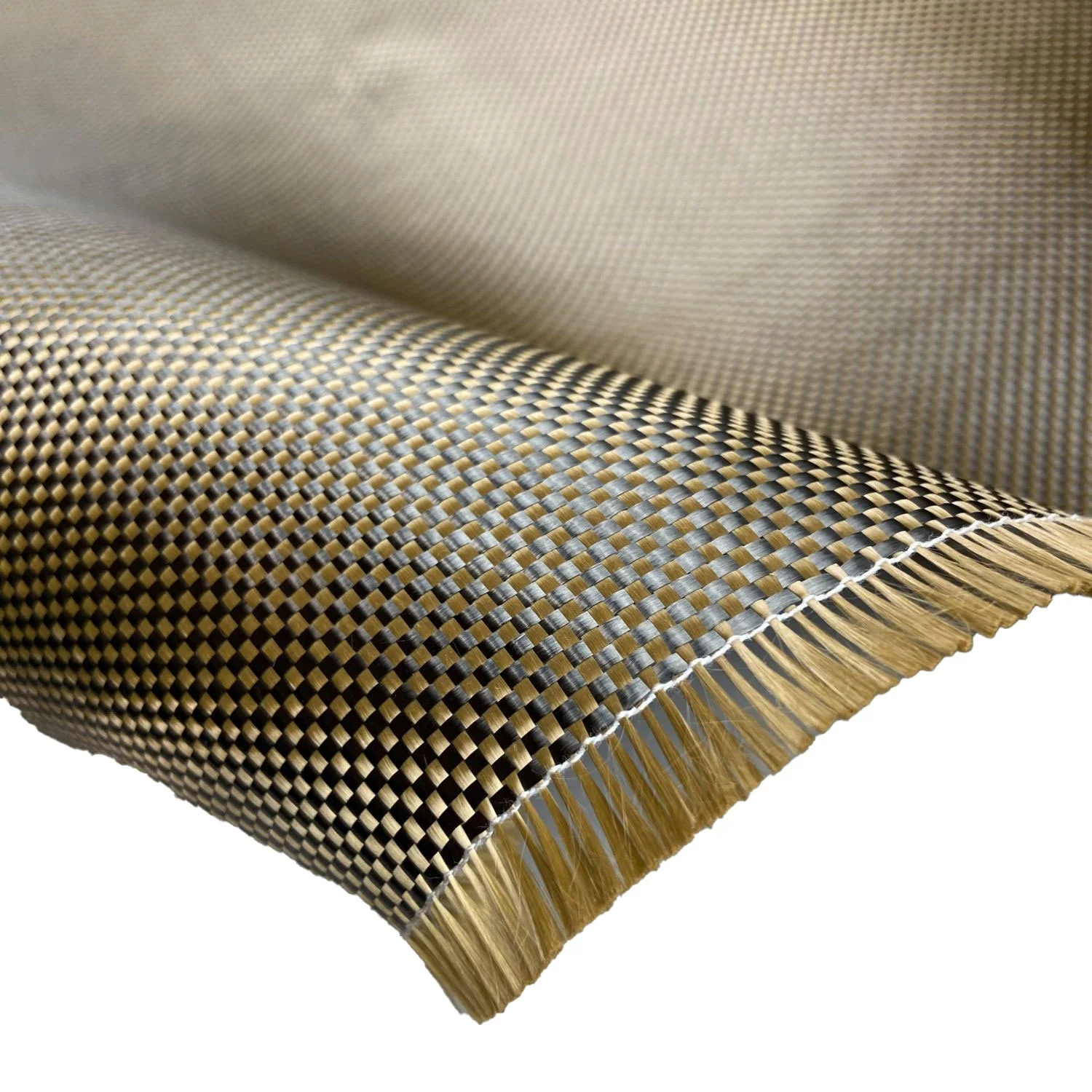 Plain Weave Carbon PBO Fiber Hybrid Fabric Roll