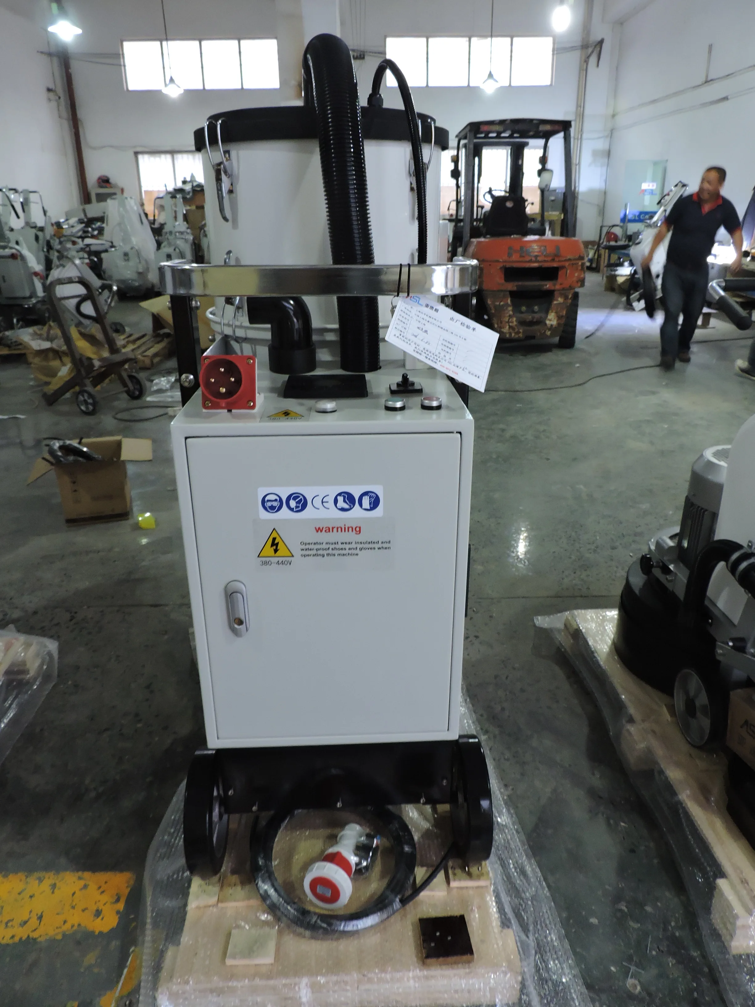 ASL 3 Phases Industrial Vacuum Cleaner for Concrete floor Dust