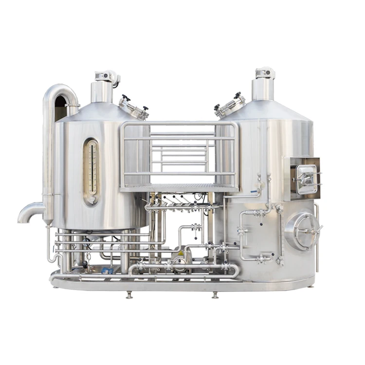 
7bbl 10bbl 15bbl 20bbl Stainless Steel Combined Brewhouse Turnkey Project Of Brewery Whole Set Brewing Equipment Shandong 