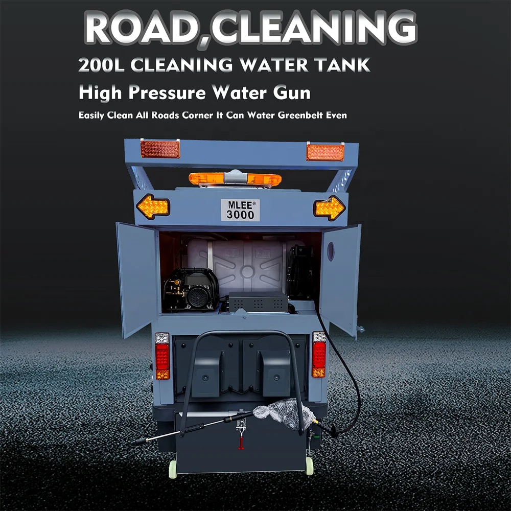 MLEE3000 Construction Site Dust Removal Floor Cleaner With Remote Control Fogger
