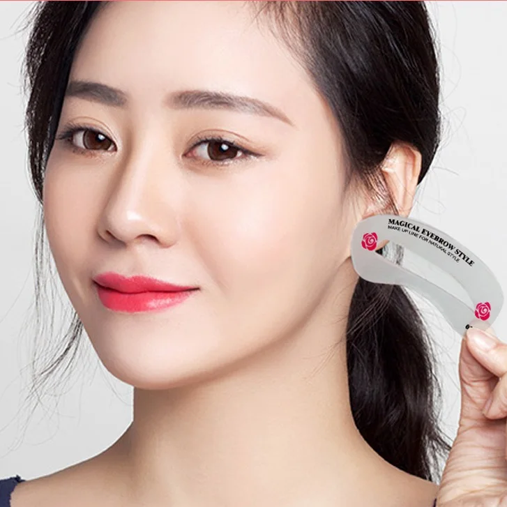 
custom label private label eyebrow stencils 