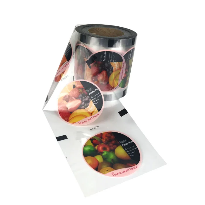 Food Grade Biodegradable Food Packaging Plastic Roll Film / Roll Laminating Automated Packing Film For Food
