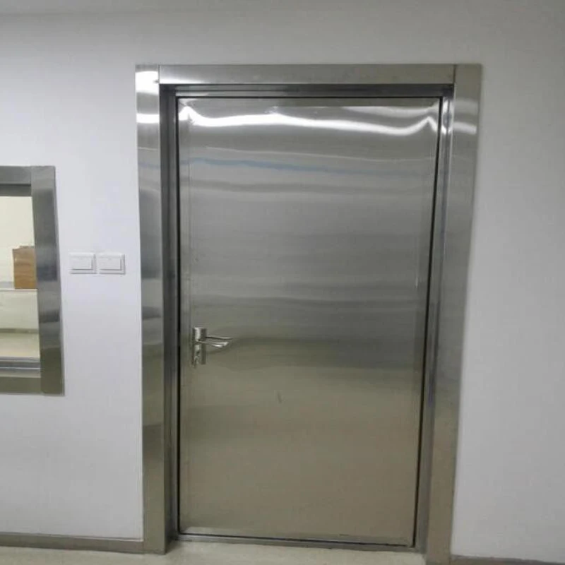 CT Room X Ray Lead Door Stainless Steel Medical radiation lead door For Operating Theatre