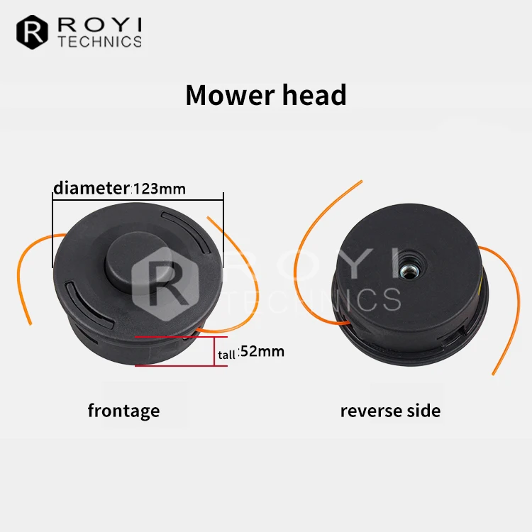 ROYI hotsale  43 CC 52CC  Brush Cutter  parts  Trimmer Head Repair  for  mower Trimmer Head