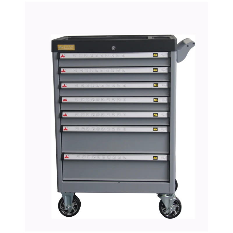 Heavy Duty  7 Drawers New Garage Mobile Metal Tool Cabinet On Wheels