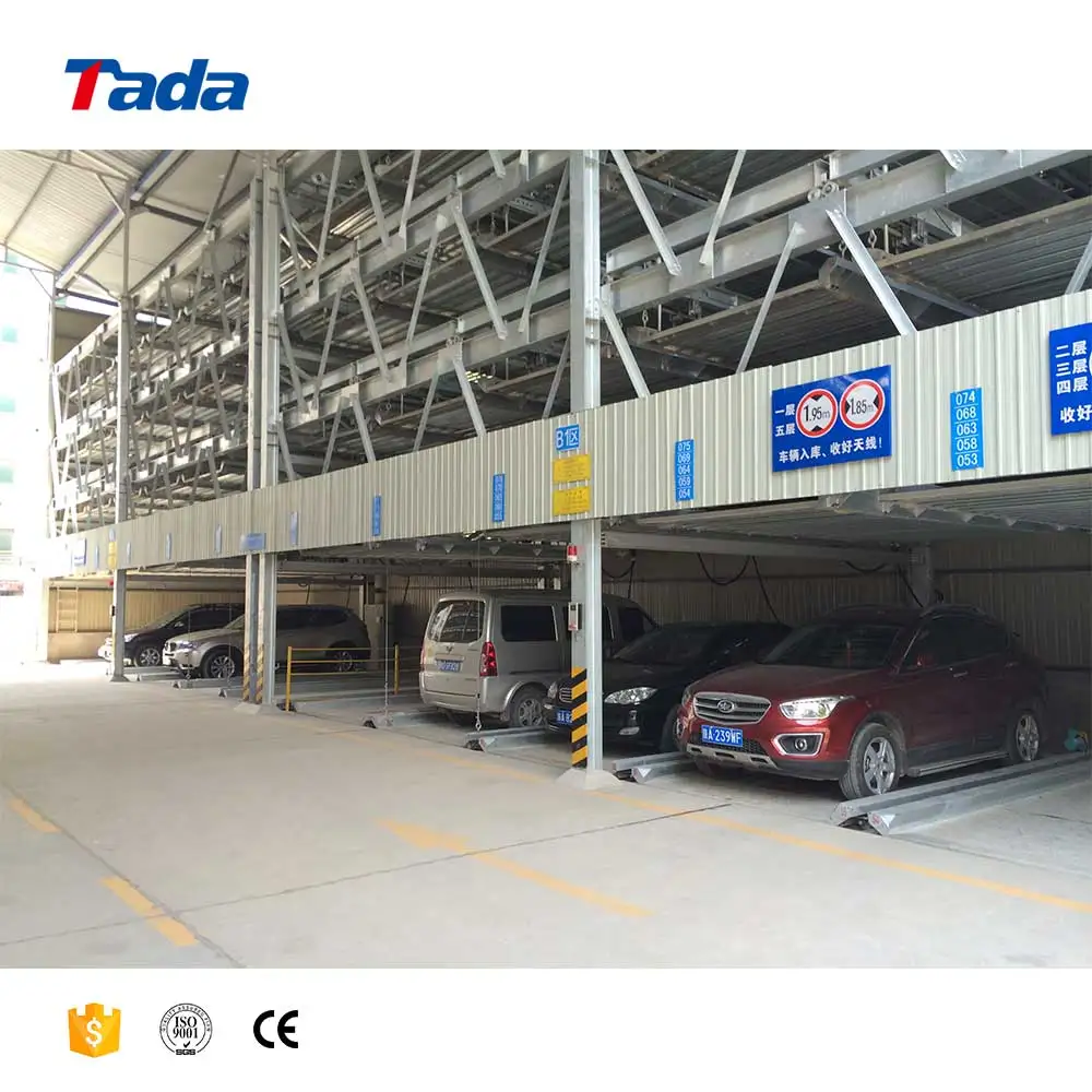 
PSH 3 floor lift-sliding smart car park for public parking 