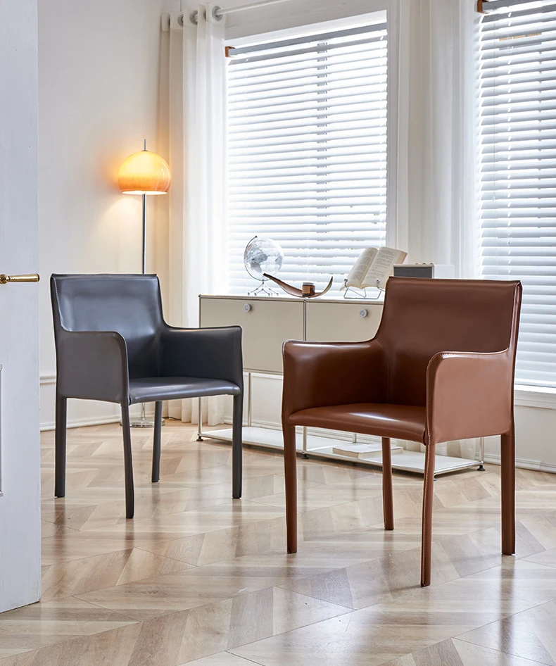 Dining Chair Luxury Cheap Dinning Home Restaurant Set Room Furniture Nordic Modern Leather Dining Chairs Swivel For Dining Table