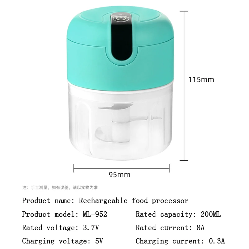 Smart Kitchen Gadgets Food Grade Food Processor Smart Meat Mincer vegetable meat grinders