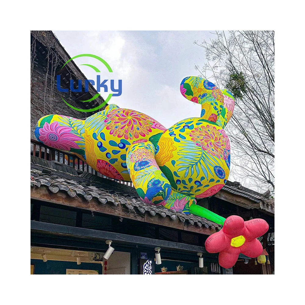 Customized Cute Activity  Inflatable Mascot Model Inflatables Animal Cartoon Inflatable Rabbit Model