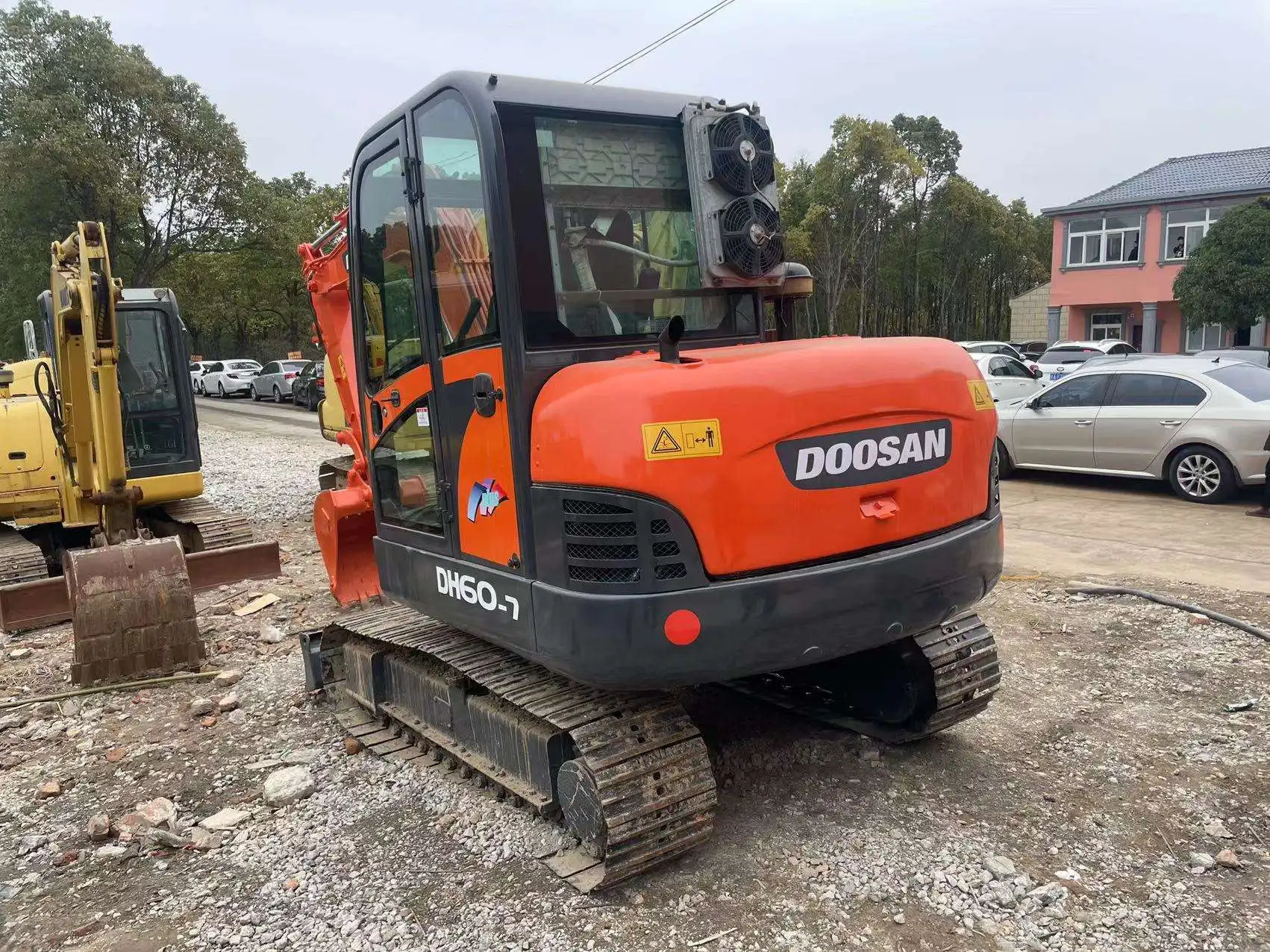 Используемые экскаваторы doosan корейский экскаватор цена ковш 60 мини-экскаватор экспорт