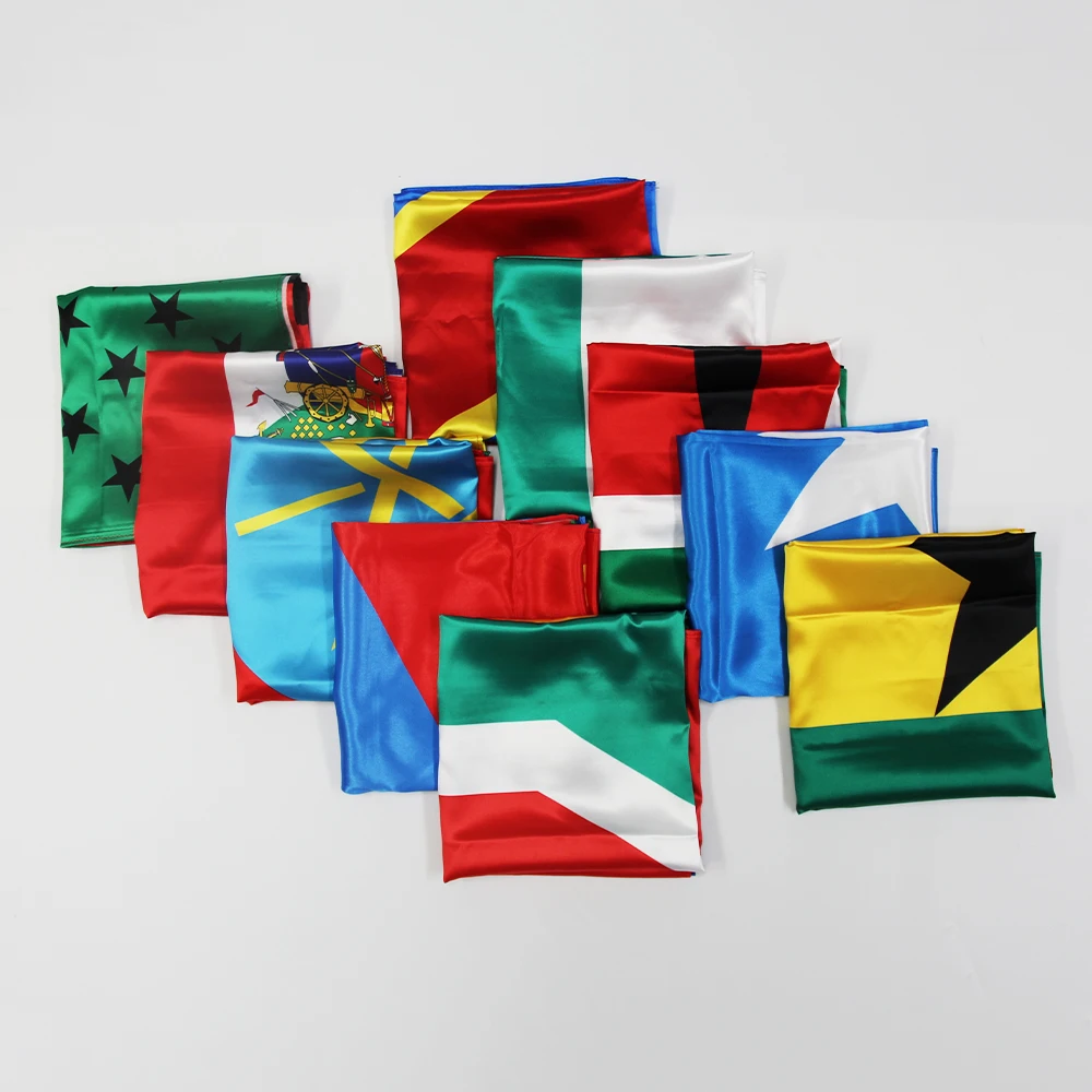 paris 2024 sports games scarf polyester square digital printing design LOGO satin custom National Flag scarf