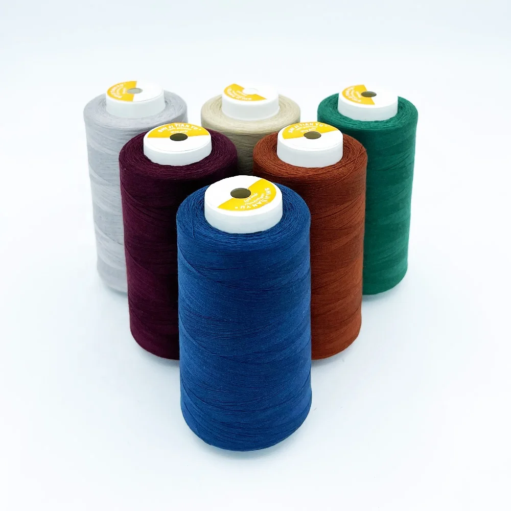 20/3 Spun Polyester Sewing Thread 100% polyester Thread For Kite Flying And Jeans