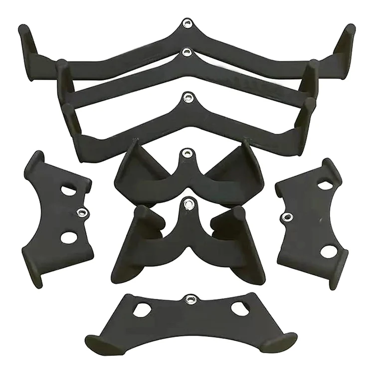 Wholesale Gym Fitness Accessories Cable Pull-Down Lat Bar Attachments Dip Stands for Effective Lat Pull-Down Training