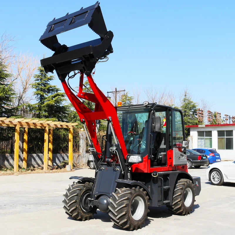 CE earth-moving machinery 4x4  farming machinery agricultural mini loaders Mini Front End Loader EPA mini Wheel Loader for sale