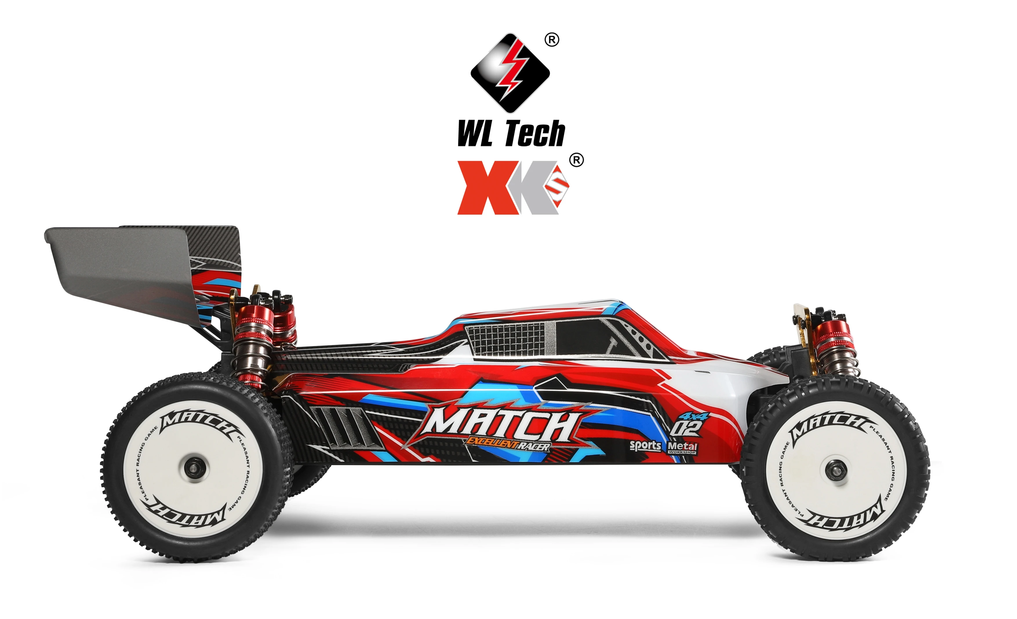 WLToys 2021 New Model Toys Vehicle 104001 1:10 4WD Off-road Radio Control Ride On Toy Kids Electric Car