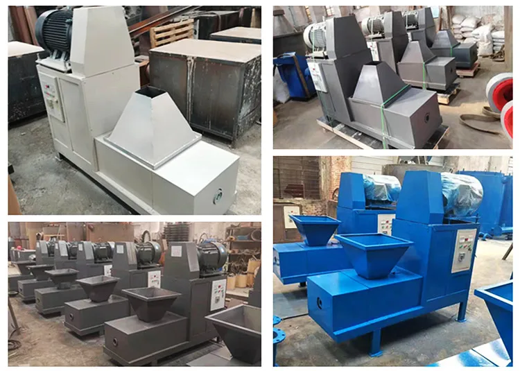 Automatic coconut shell charcoal rice husk briquette machine charcoal briquettes making machine