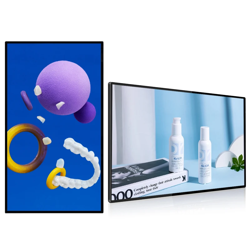 32 inch lcd ultra thin android digital signage player petrol station digital signage display