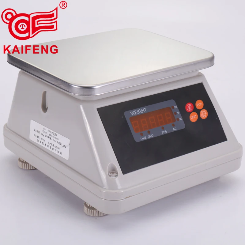 IP X8 Waterproof 6KG Digital Weighing scale  15KG 30KG Scale Seafood Electronic Fishing food waterproof Scales