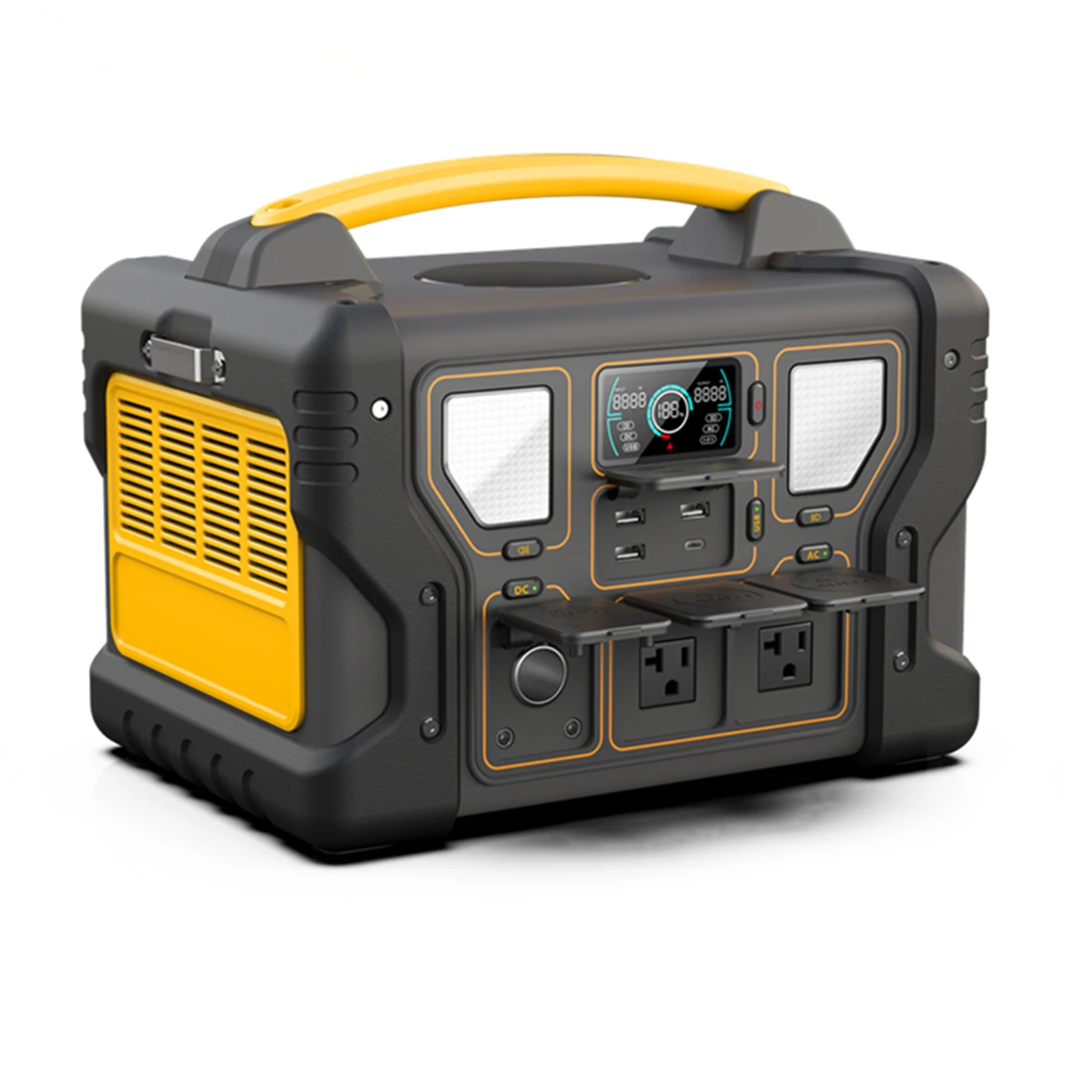 2000w 96ah 2131wh Home Solar Power Generator 110v 220v 2000 Watts Outdoor Portable Power Station