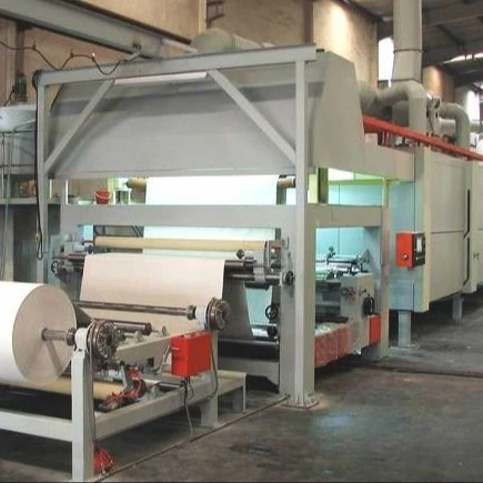 easy operation low price one step paper impregnation resin coating line for HPL production Kraft paper
