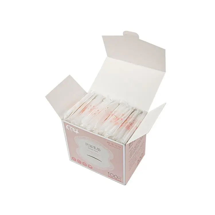 Производители Oem ультра мягкая белая одноразовая хлопковая прокладка для кормления грудью из