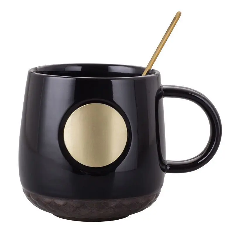 Packing Gift Boxes Custom Ceramic Coffee Cup Luxury Creative Ceramic Coffee High End Porcelain Coffee Mugs for Home for Hotel