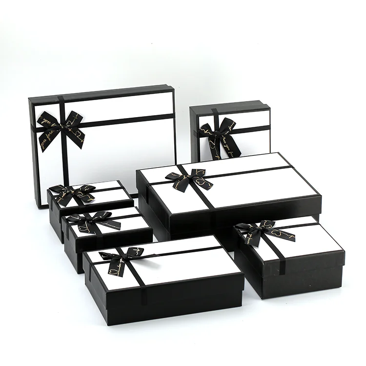 Beautiful Design Rigid Cardboard Paper Gift Box Custom Lid and Base Packaging Boxes With Jewelry Logo