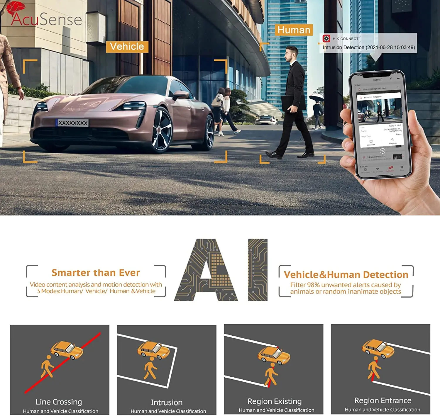 HK original 4k 8MP security Camera DS-2CD2186G2-I 2.8mm Fixed Lens POE CCTV dome Outdoor IP67 IP Camera  IR Distance 30m