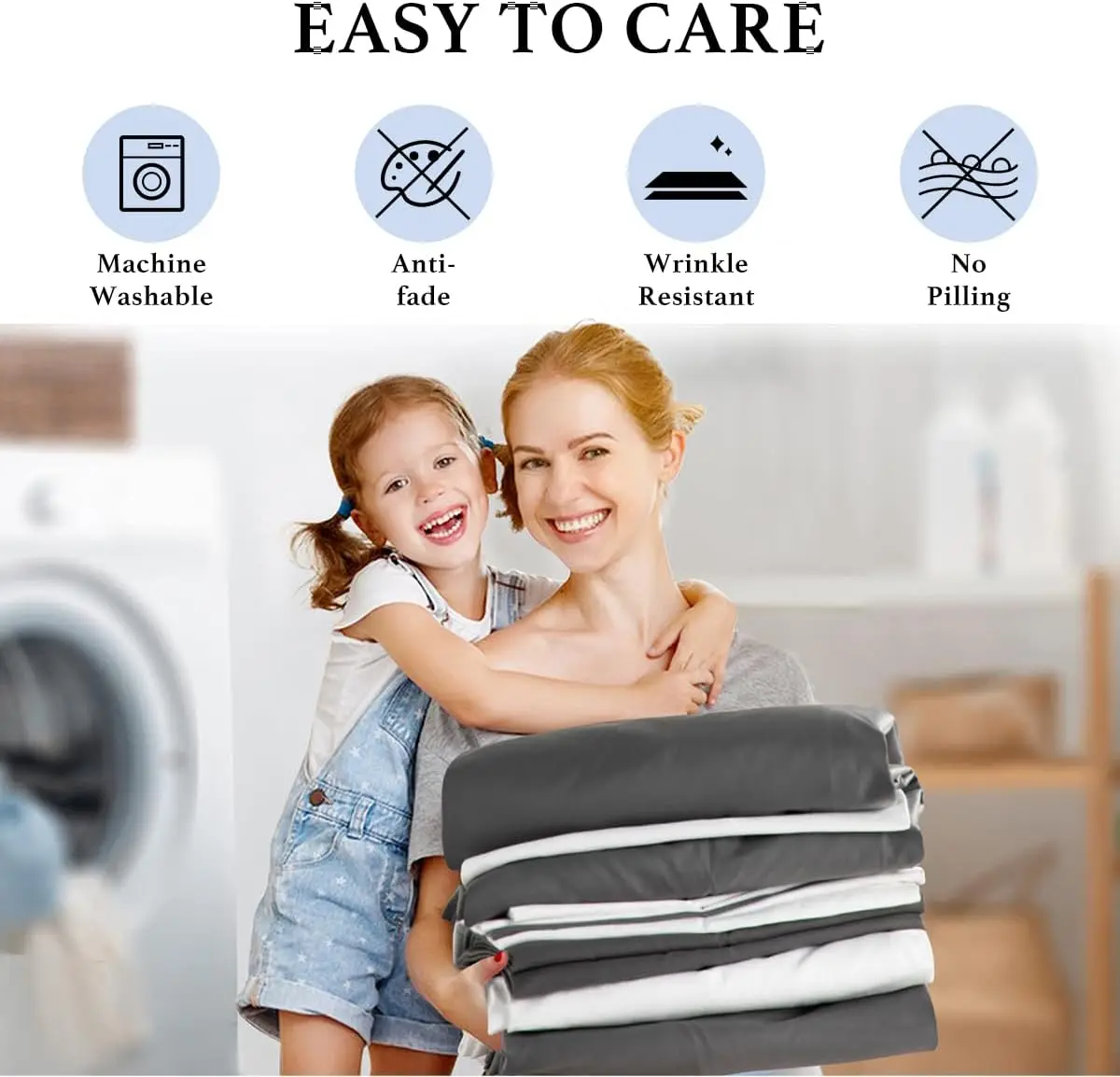 Комплект постельного белья из хлопка и 4 шт.