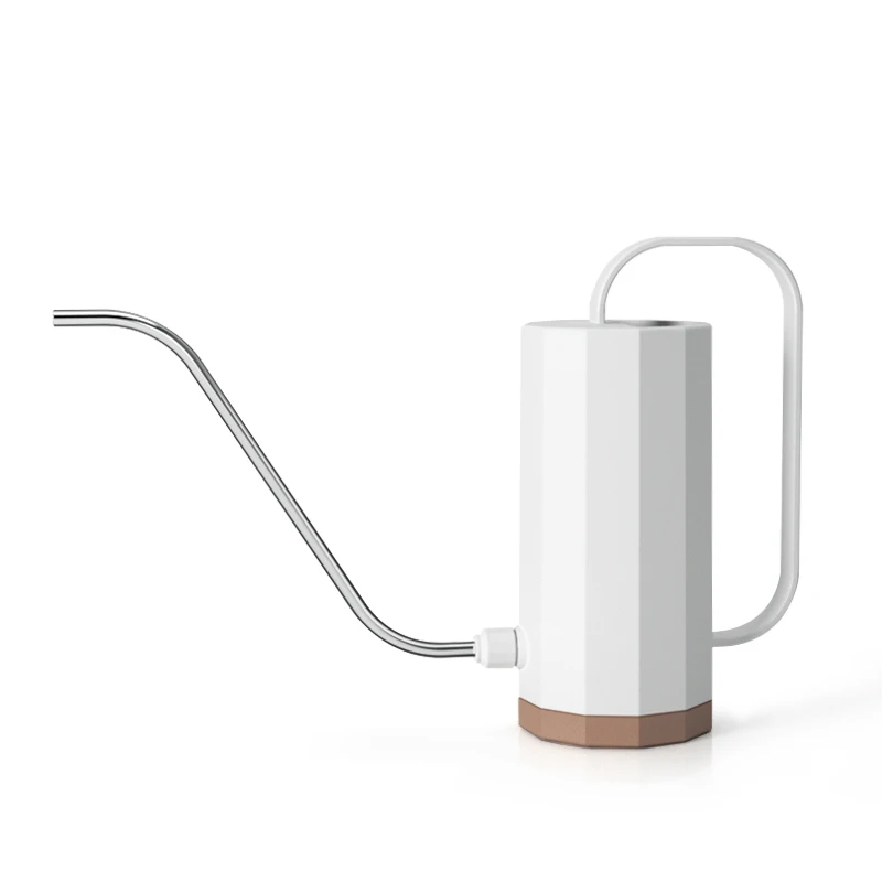 Garden Long Mouth Stainless Steel Curved Flower Watering Can For Sale