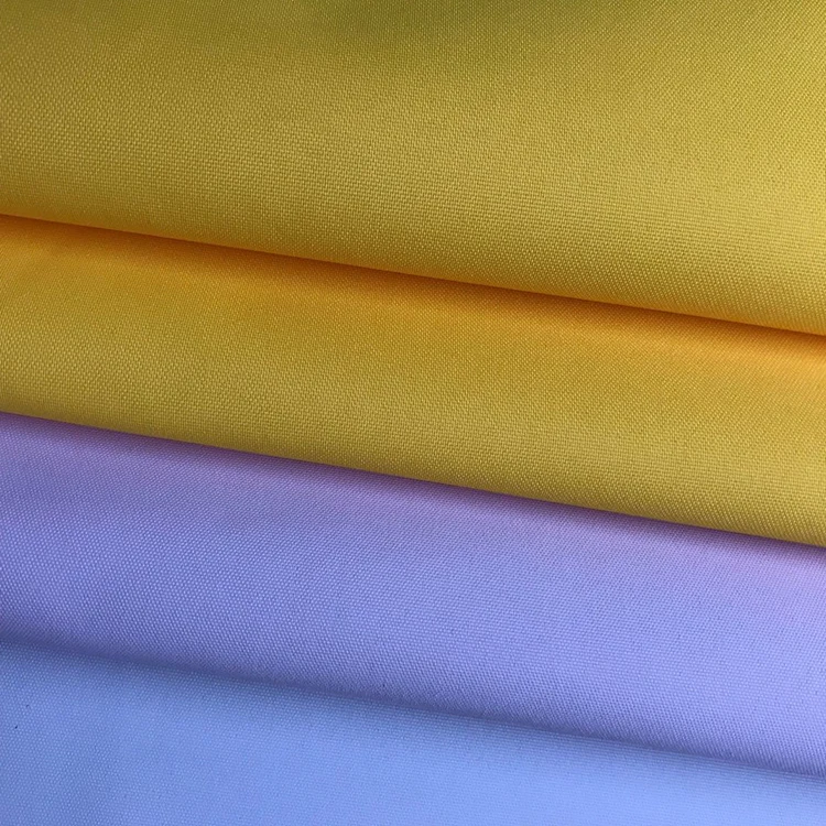 100% Poly 290 Plain Polyester Oxford Fabric With Pu Coating