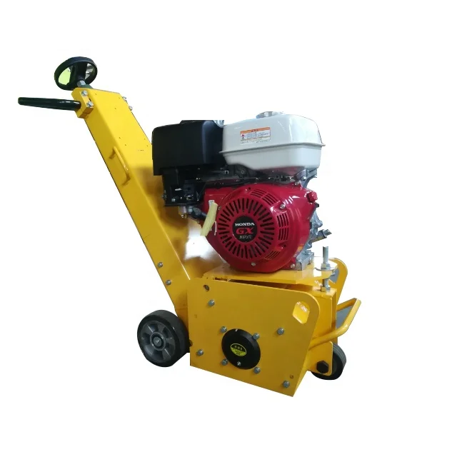 Road milling machine alloy blade gasoline electric concrete ground milling machinery