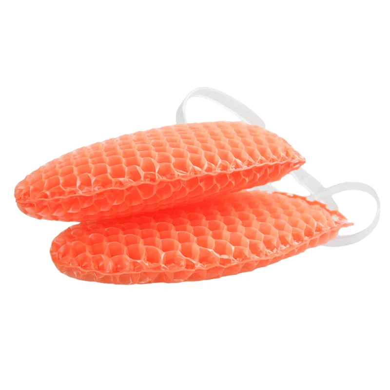 Honeycomb Bath Mitt Exfoliating Glove Face And Body Scrubber Spa TPU Material Wash Mitts For Shower Bathroom Supplies 8*10CM