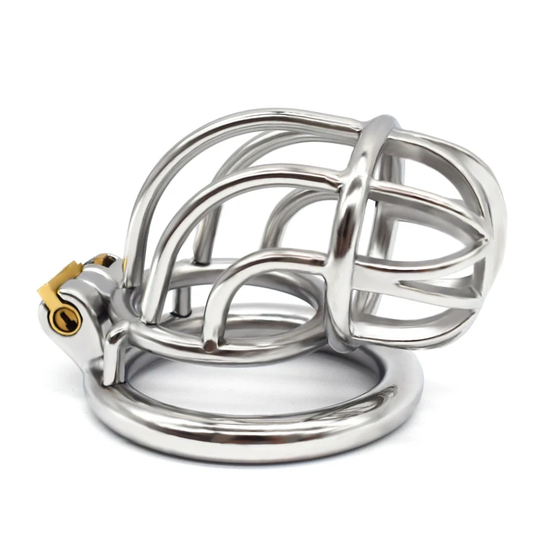FRRK curved cage male chastity device penis lock chastity belt cock cage BDSM chastity penis bondage sex toys for men