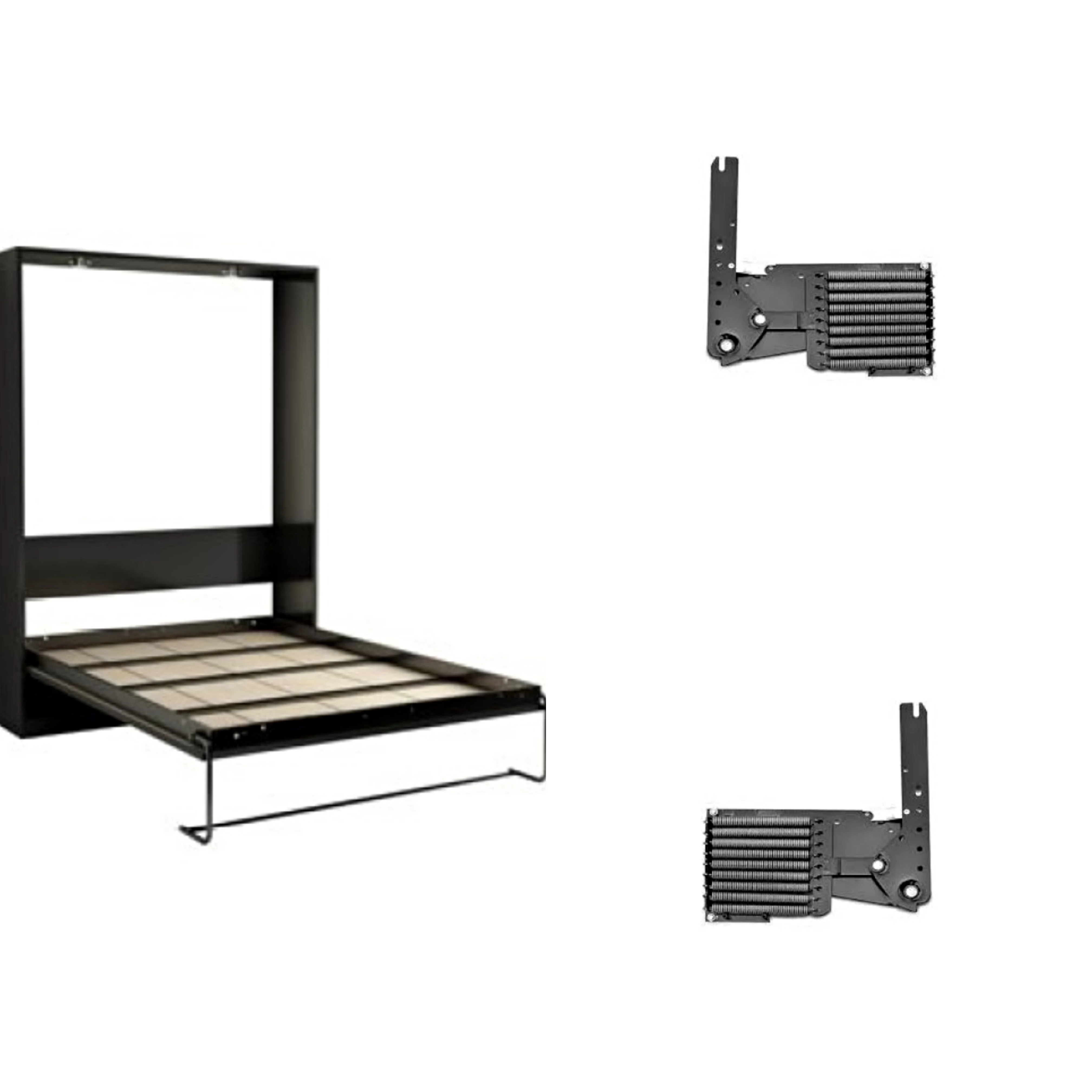 Popular Hidden Furniture Modern Design ss Murphy Bed Frame Steel Mechanism with Hardware Kit for Singel Apartment