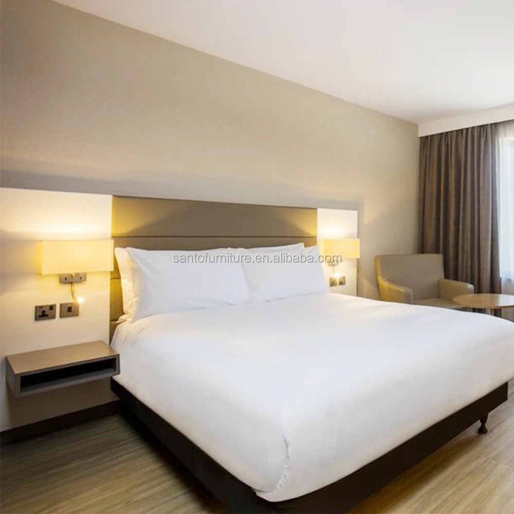 2022 Trend Italy Designed Upholstered Bed Modern Hotel Bedroom Furniture Set Luxury Leather King Size Bed