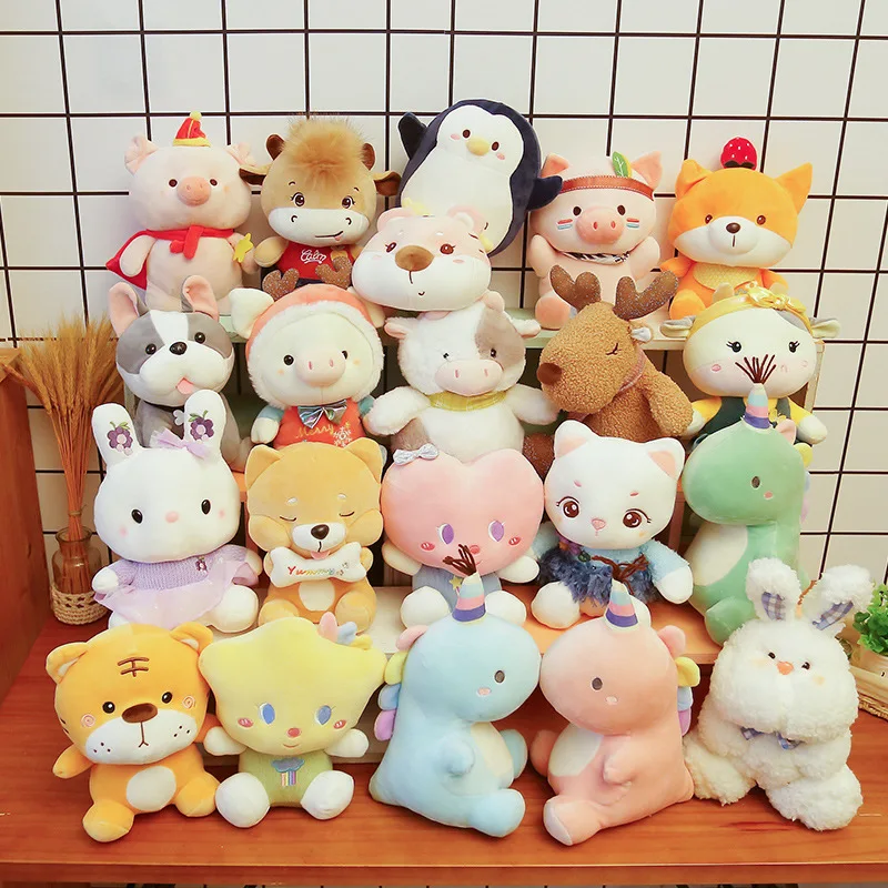 Manufacturer Oem Odm Custom Stuffed Plush Toys Peluches Al Por Mayor Plush Doll Pet Animal Soft Stuffed Plush Toys For Kids