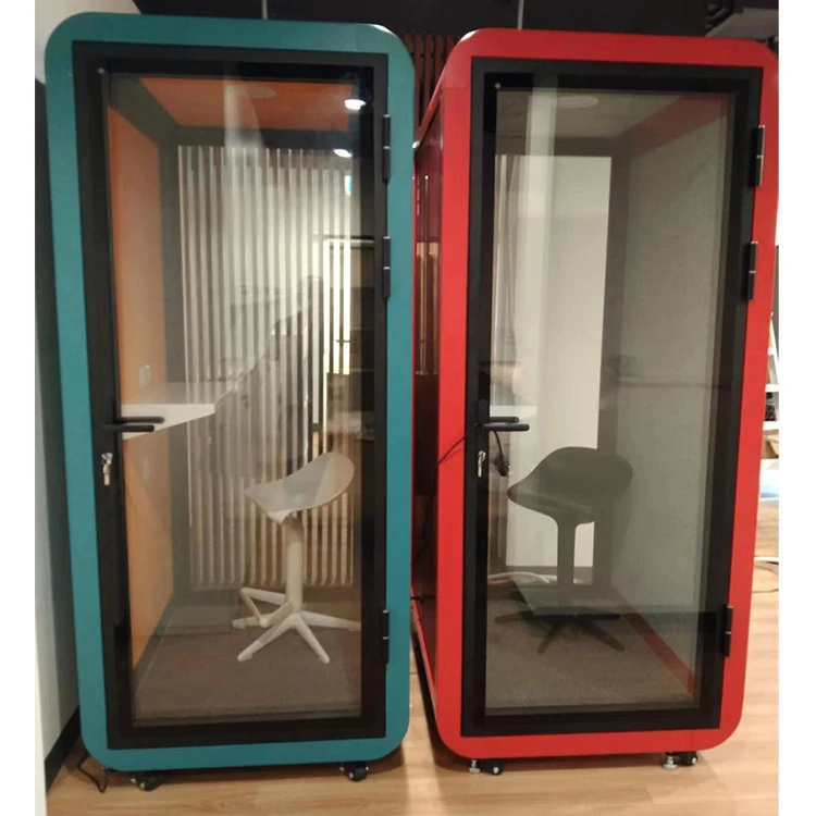Leeyin Customized Pods Public Office Phone Booth Privacy Meeting School Study Soundproof Booth